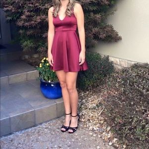 Altar’d State Maroon Dress